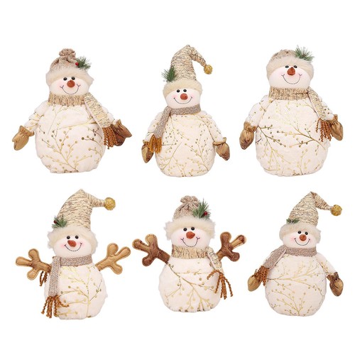 Christmas snowman doll short - doll,