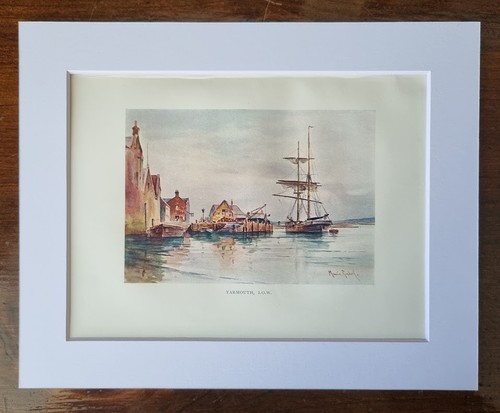 Vintage mounted scene - vintage,