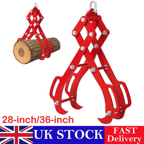 Log lifting tongs - log,