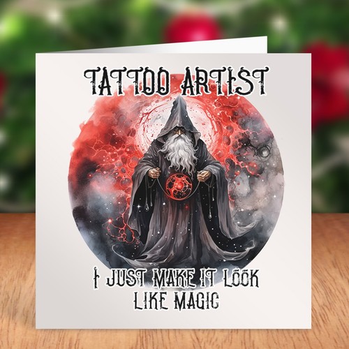 Tattoo artist just - make, it