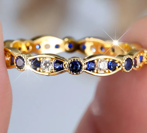 18k gold plated eternity with - plated,