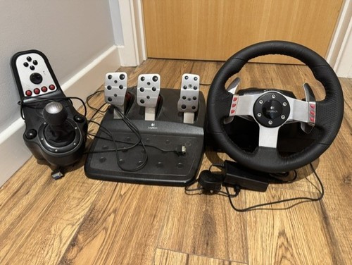 Logitech g27 racing wheel set - logitech,