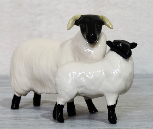 Beswick rare black faced - faced, sheep