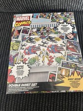 BRAND NEW SEALED  MARVEL COMICS AVENGERS   SUPERHEROES DOUBLE DUVET SET