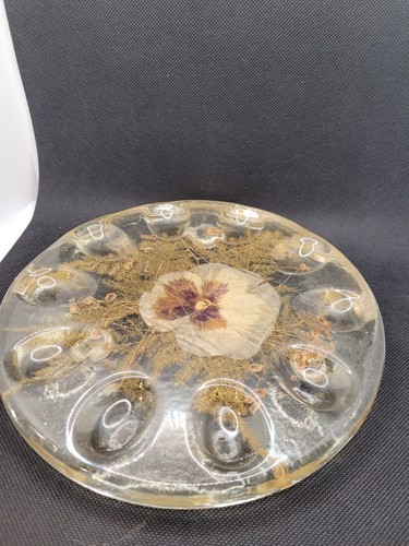 Vintage lucite deviled - vintage, egg