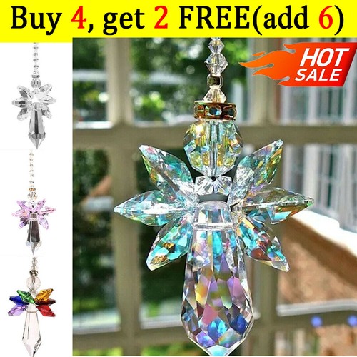 Rainbow angel crystal - rainbow,