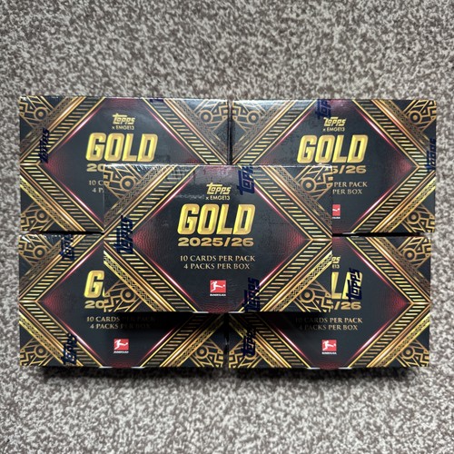 Topps bundesliga gold 2026 - gold,