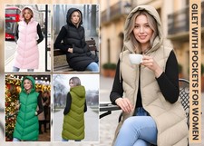 Womens Ladies Puffer Padded