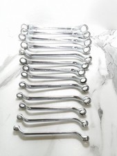 BRITOOL 13PC RBM METRIC DOUBLE ENDED OFFSET RING SPANNER SET 8MM TO 22MM REF5957