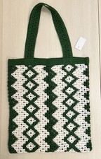 Ann Taylor Crochet Tote Bag