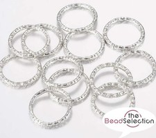 25 LARGE 15mm JUMP RINGS