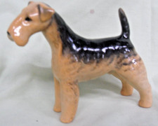 BESWICK SMALL AIREDALE TERRIER DOG FIGURINE  LOVELY MINT CONITION NEW 