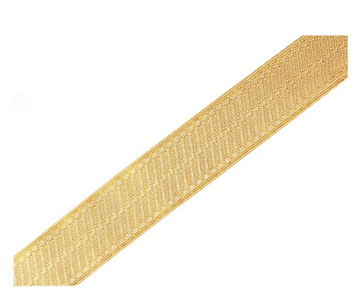 Gold metallic half staff - gold,