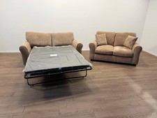 Taylor Fabric 2 & 2 Seater Sofa Bed Set – Beige