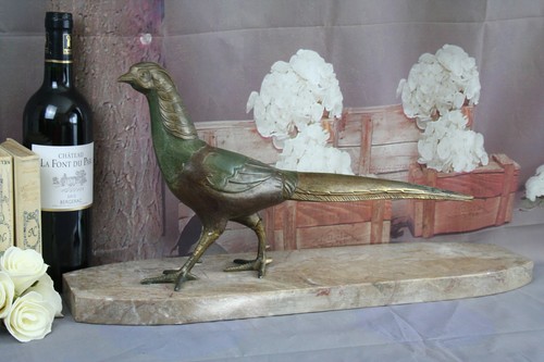 1930 art deco pheasant - art,