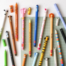 Legami Erasable Gel Pen with Decorative Animal x 1 Various Designs School