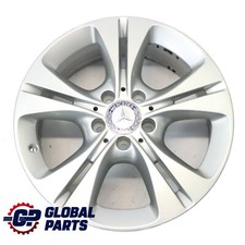 Mercedes W205 Silver Wheel Alloy Rim 5 Double Spoke 17" 7J ET:48,5 A2054014300