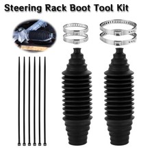2x Front Steering Rack Boot