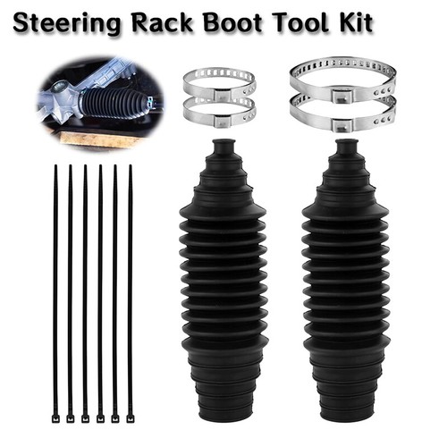 Front steering rack boot - 2x,