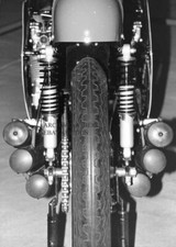 Honda RC166 250cc six rear