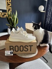 Size UK 9.5 - Adidas Yeezy Boost 350 V2 Cream / Triple White  - BRAND NEW IN BOX