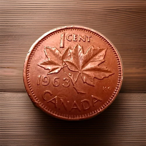 1963 canadian cent - canadian,