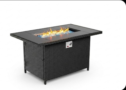 Outdoor propane gas fire pit - outdoor,
