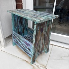 Wooden Magazine Rack table