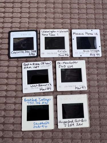 35mm slides 1990s - 7,