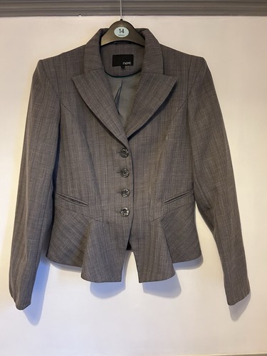Ladies next grey - fitted, lined
