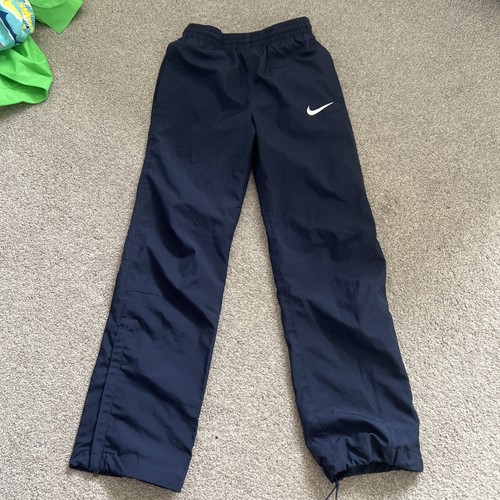 Nike blue tracksuit bottoms - blue,