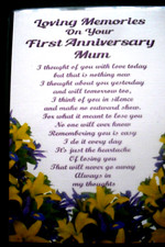 Laminated Remembrance on Your