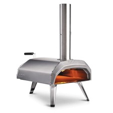 Ooni Karu 12 Pizza Oven Multi-Fuel Outdoor Wood Gas Charcoal Baking Stone.