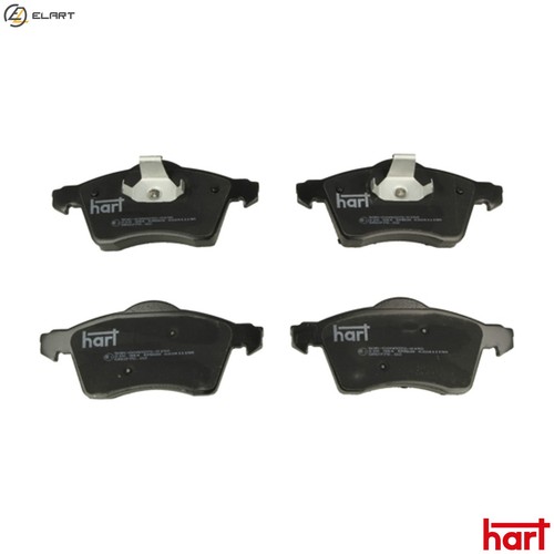 Brake pad set disc - set,