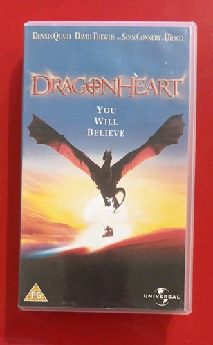 Dragonheart vhs sean - dragonheart,