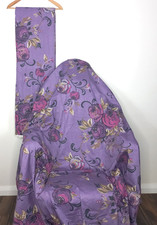 NEXT Purple Floral Curtains
