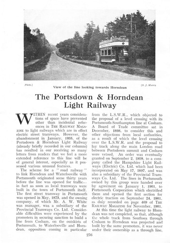 The portsdown horndean light - portsdown, &