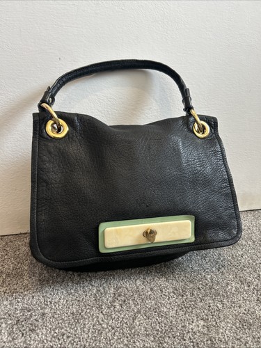 Orla kiely black leather - kiely,