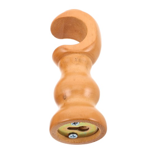 2pcs wooden curtain rod - wooden,