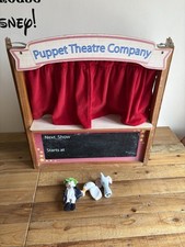 Puppet Theatre Company Wooden Vintage Toy Theatre