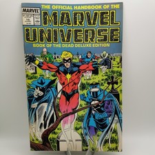 The Official Handbook of the Marvel Universe #16  Book of the Dead 1987