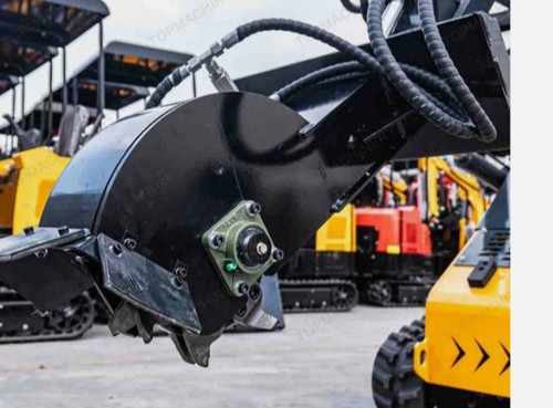 Skid steer stump grinder - skid,