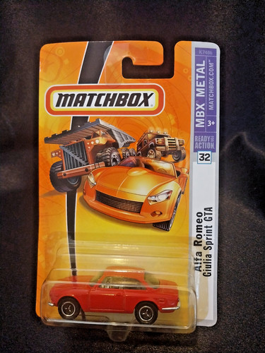 2007 matchbox alfa romeo - matchbox,