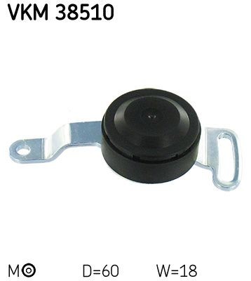 Ribbed belt tensioner - v-ribbed,