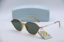 NEW KAREN WALKER GAME 1901841 GOLD AUTHENTIC FRAMES SUNGLASSES 60-15