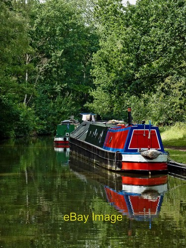 Photo 12x8 moored - 12x8, narrowboats