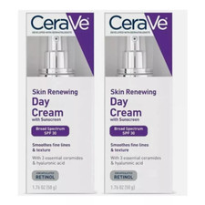 2x Cerave Skin Renew Day Cream, SPF 30,  (1.76oz)