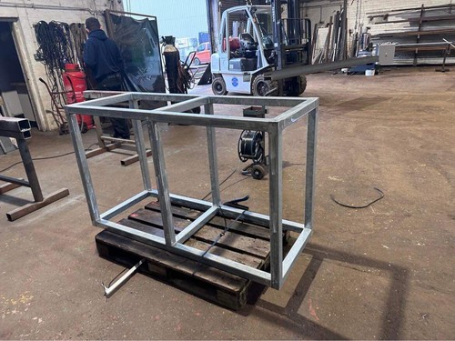 Custom steel stand made - custom,