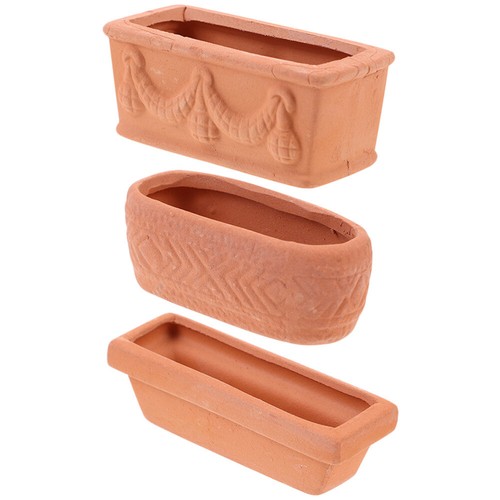 3pcs mini terracotta - mini, clay