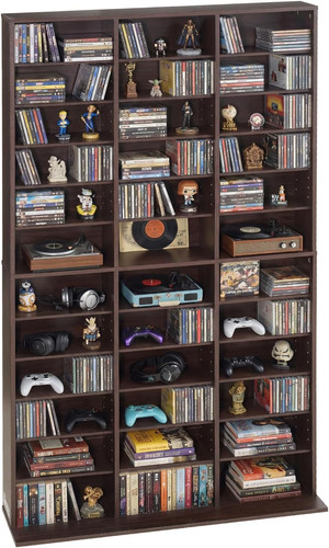 Tier media storage cabinet - 12-tier,